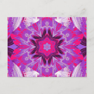 PAINTED LOTUS 12 POSTCARD