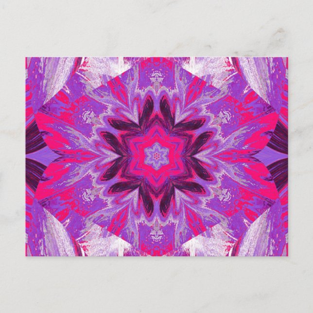 PAINTED LOTUS 12 POSTCARD (Front)