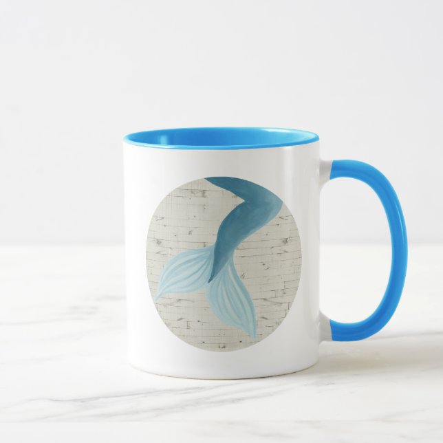 Painted Mermaid Collection Mug (Right)