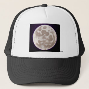 Painted Moon Trucker Hat
