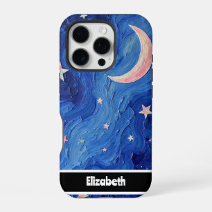 Painted Moonlight Starry Phone Cover