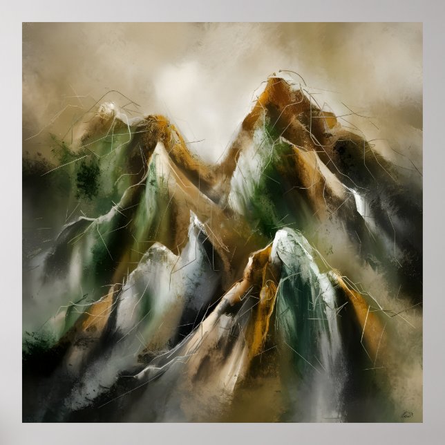 Painted Mountains  Poster (Front)