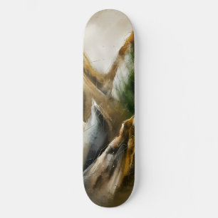 Painted Mountains  Skateboard