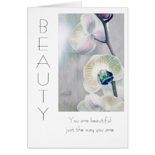 Painted Orchid Card