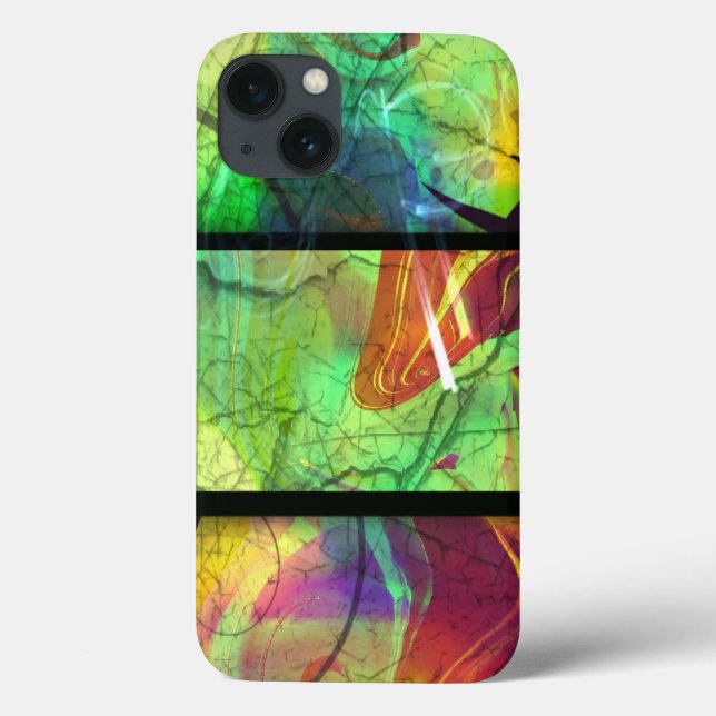 Painted Panes Abstract iPad Mini Case (Back)