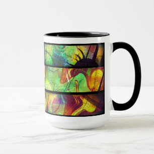 Painted Panes Abstract Mug