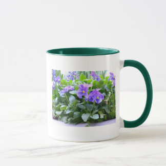 Painted Pansies Mug