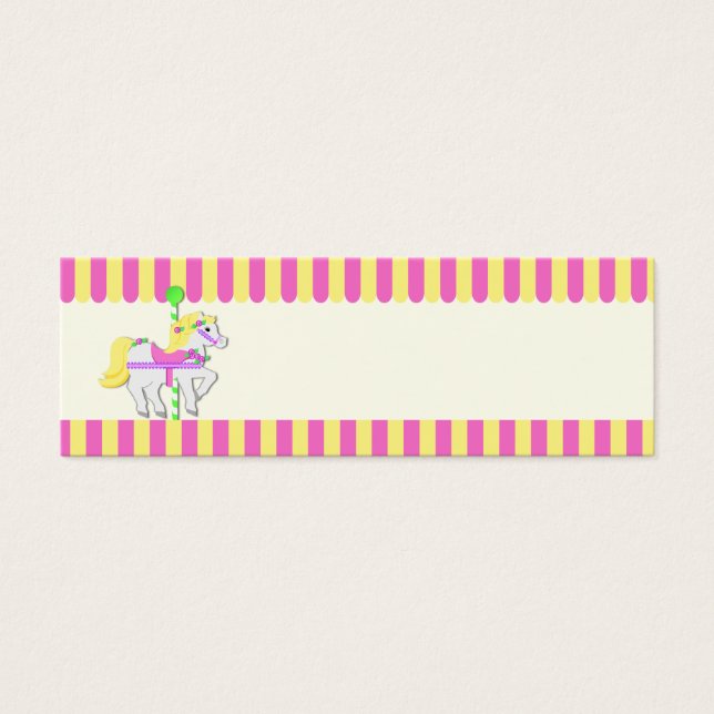 Painted Ponies Gift Tag (Front)
