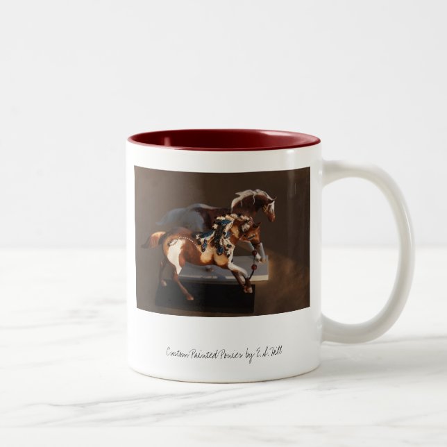 Painted Ponies Mug - Customised - Customised (Right)