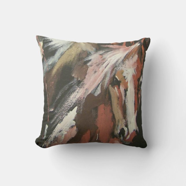 Painted pony 3 cushion (Front)