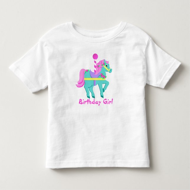Painted Pony/ Birthday Toddler T-Shirt (Front)