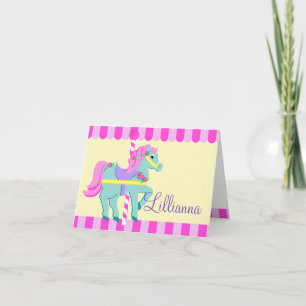 Painted Pony Personalised Note Note Card