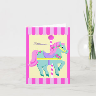 Painted Pony Thank You Card