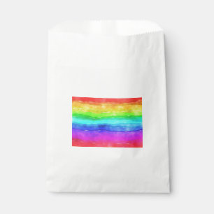 Painted Rainbow Favour Bag