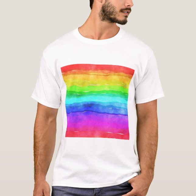 Painted Rainbow T-Shirt (Front)