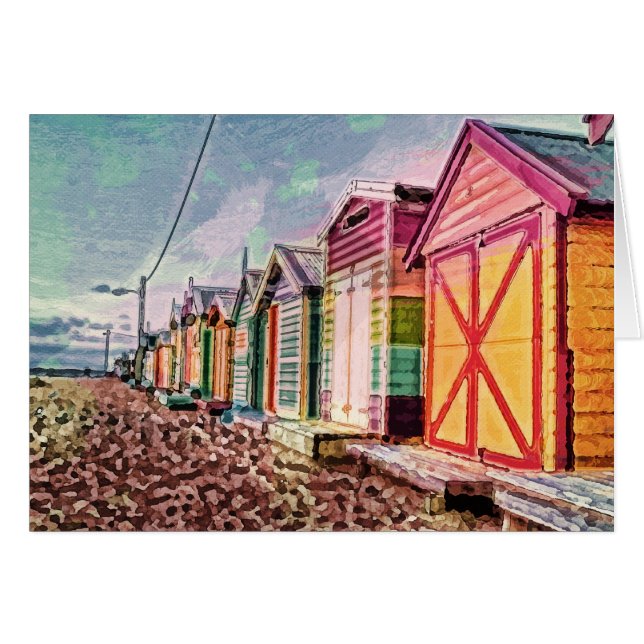 Painted Sea Baths (Front Horizontal)