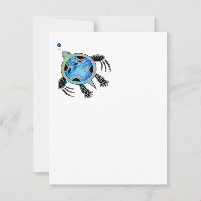 Painted Sea Turtle (Front)