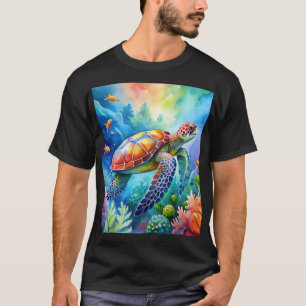 Painted Sea Turtle T-Shirt
