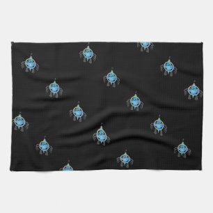 Painted Sea Turtle Tea Towel