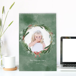 Painted Seasons Personalised Photo Calendar