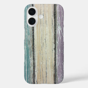 Painted Shabby Chic Wood  iPhone 16 Case