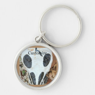 Painted skull Thunder_Cove Key Ring