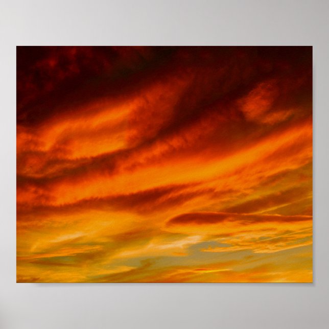 Painted Sky Poster (Front)
