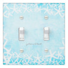 Painted Starfish Aqua Blue Tropical Beach Custom