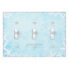 Painted Starfish Aqua Blue Tropical Beach Custom