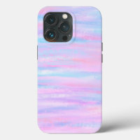 Painted Stripes Turquoise Pink Purple Case-Mate iP