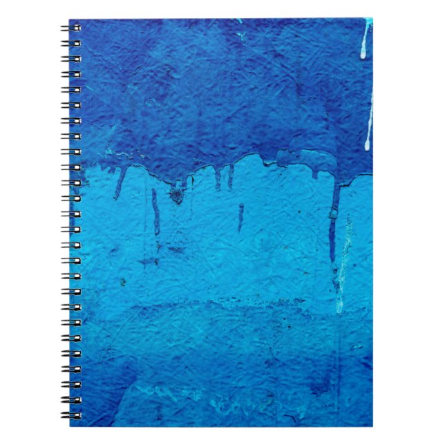 Painted textured and decorativeabstract, architect notebook (Front)