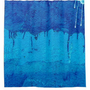 Painted textured and decorativeabstract, architect shower curtain