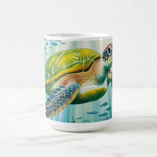 Painted Turtle Coffee Mug
