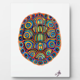 Painted Turtle Shell Plaque