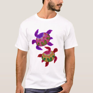 Painted Turtles (Light) Apparel T-Shirt