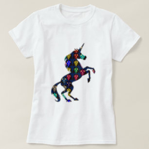 Painted UNICORN horse fairytale navinJOSHI NVN100 T-Shirt