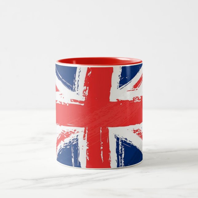 Painted Union Jack Mug (Center)