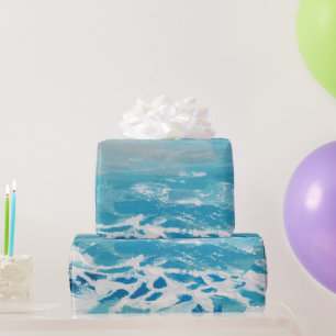 Painted Water Colors Wrapping Paper