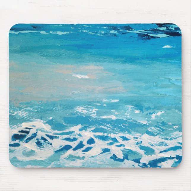 Painted Water Colours  Mouse Pad (Front)