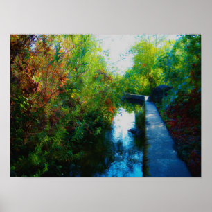 "Painted Water" Poster