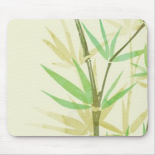 Painted watercolor card with wild stylised mouse pad