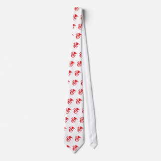 Painted Welsh Dragon Tie