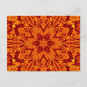 PAINTED WILDFLOWERS 6 POSTCARD