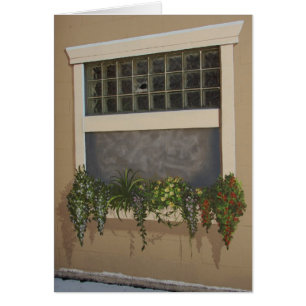 Painted Window Box Broken Window