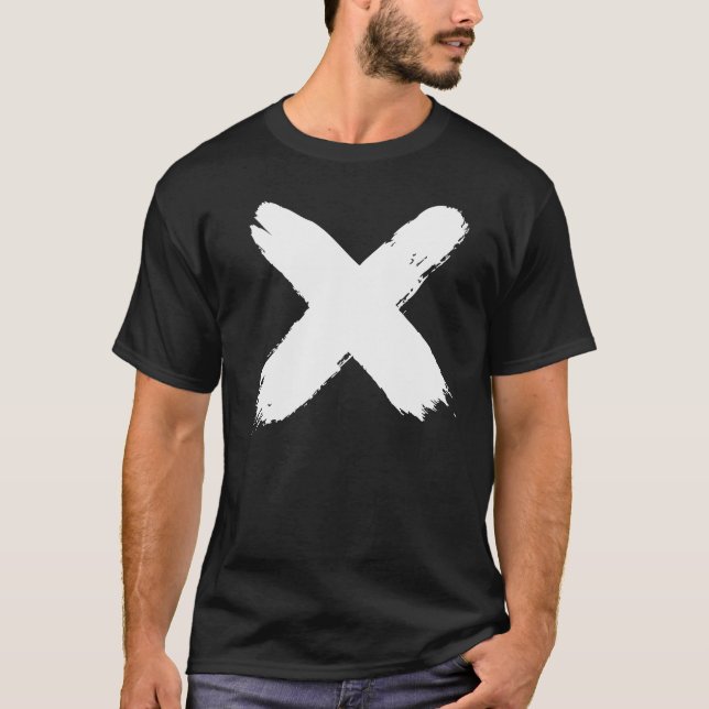 Painted "X" T-Shirt (Front)