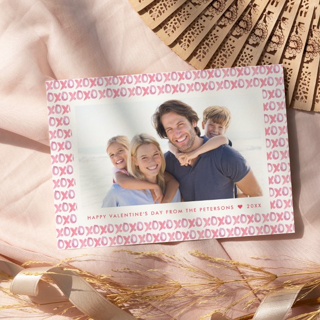 Painted XOXO | Valentine's Day Photo Card (Creator Uploaded)