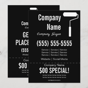 Painter 5x7 Flyer Invitation