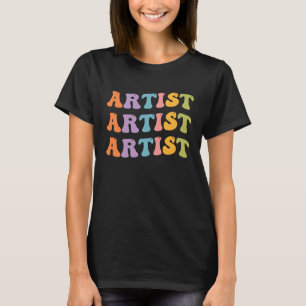 Painter Artis  Artwork Graphic  Designer T-Shirt