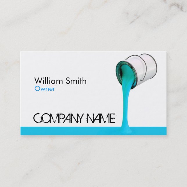 Painter Business Card (Front)