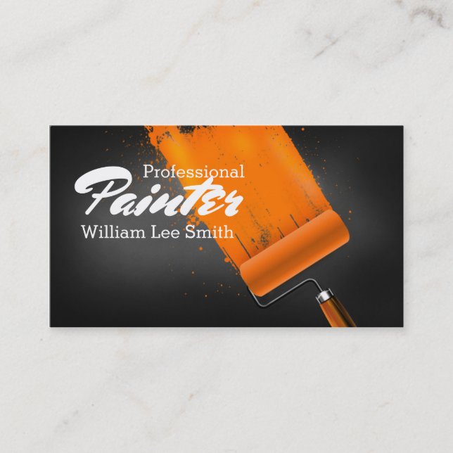 Painter Business card (Front)